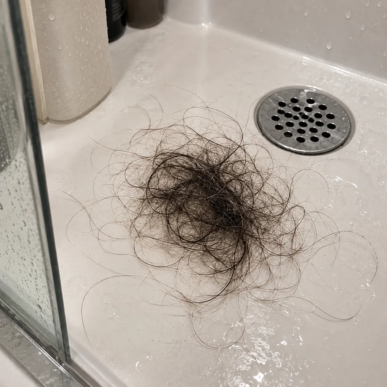 Capelli rimasti nella spazzola