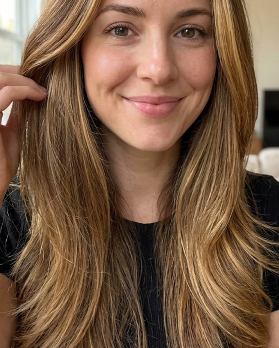 Capelli sani e luminosi dopo l'uso