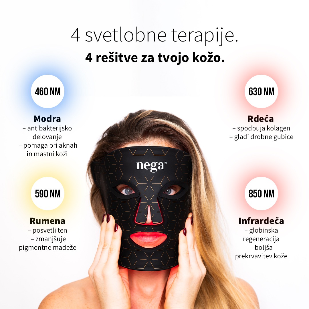 4 tipi di terapia con luce LED